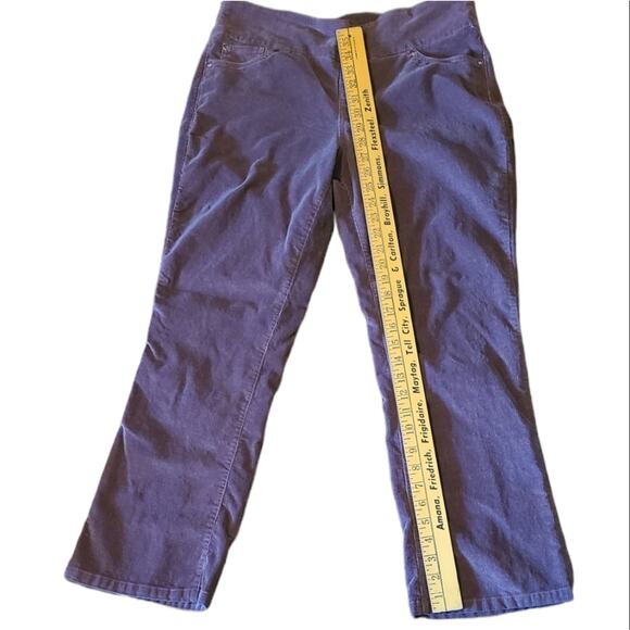 Purple Corduroy Pants, size 10 Chadwicks - Picture 2 of 4